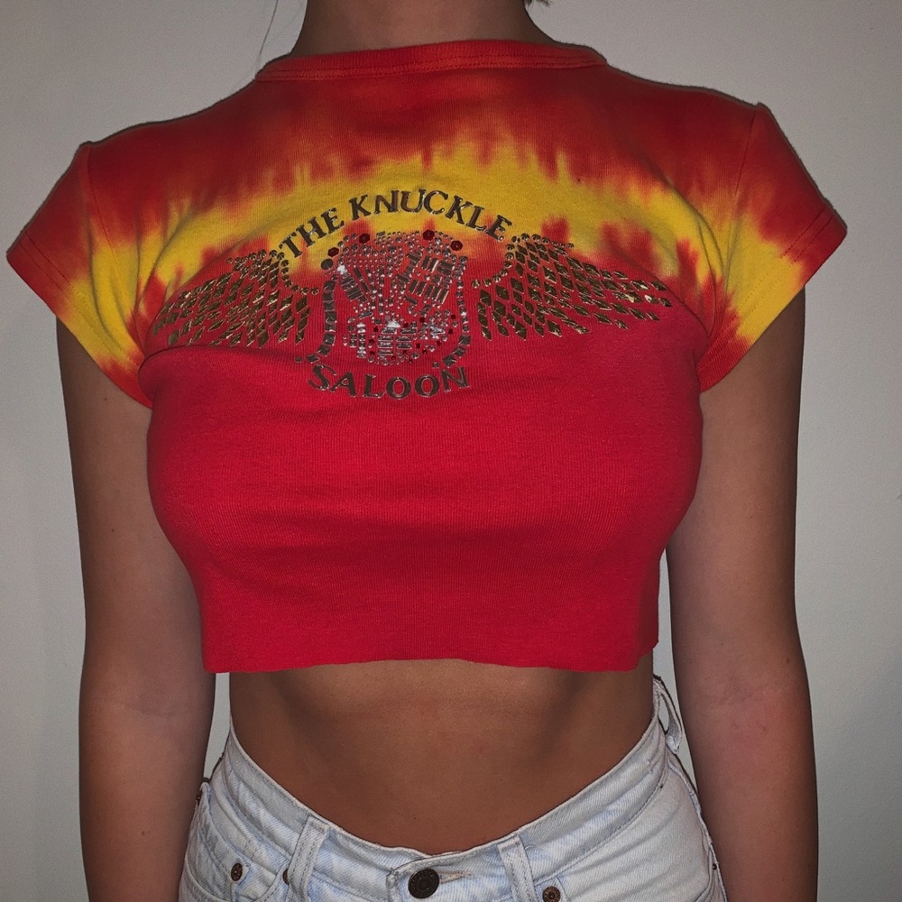 Vintage Cropped graphic tee